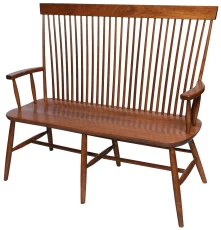 Humboldt Straight Back Arm Bench
