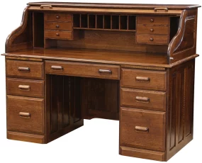 Journalist's Roll Top Desk