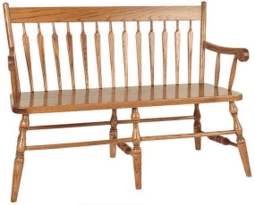 Little Rock Straight Back Bench