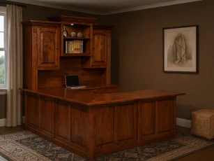 Lorena U-Shaped Desk