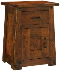 Lunada Solid Wood Nightstand