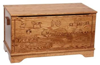 Macie Engraved Toy Box