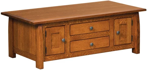 Manti Arts & Crafts Storage Coffee Table