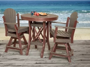 Maui 36-Inch Table Balcony Dining Set