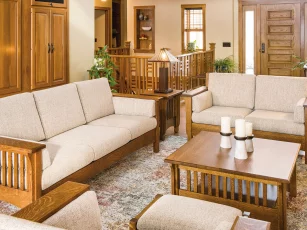 McHenry Mission Living Room Set