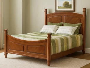Four Post Traditional Bed