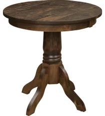 Moss Point Pedestal End Table Amish