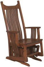 Natalia Gliding Hardwood Rocker