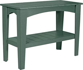 Green New Guinea Outdoor Buffet Table