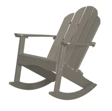 Light Gray Odessa Adirondack Rocker
