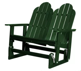 Turf Green Odessa Double Adirondack Glider