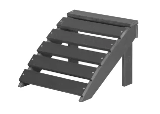 Dark Gray Odessa Outdoor Footrest