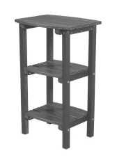 Dark Gray Odessa Outdoor High Side Table
