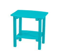 Aruba Blue Odessa Small Outdoor Side Table