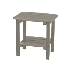 Light Gray Odessa Small Outdoor Side Table