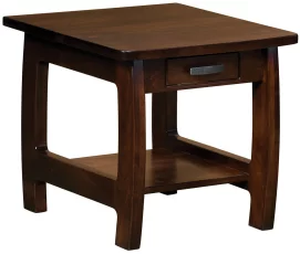 Brown Maple Okanogan End Table