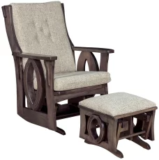 Olympia Glider and Ottoman