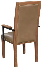 Rustic Leather Arm Chair