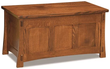 Quartersawn White Oak Quinn Blanket Chest