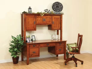 Mission Desk Chair and Roan Mountain Desk