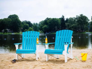 Two Tone Rockaway Adirondack Chairs