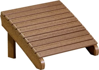 Antique Mahogany Rockaway Adirondack Footrest