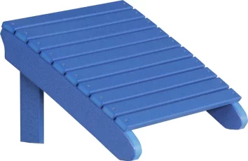 Blue Rockaway Adirondack Footrest