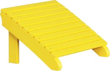 Yellow Rockaway Adirondack Footrest