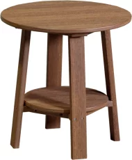 Antique Mahogany Rockaway Outdoor Side Table