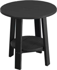 Black Rockaway Outdoor Side Table