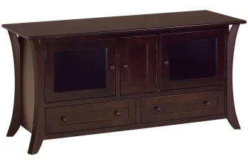Rockefeller 3-Door Media Stand