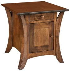 Brown Maple Side Table