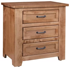 Rosemary 3-Drawer Bedside Table