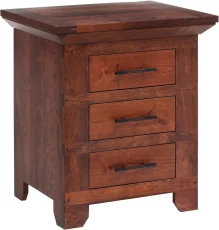 Roswell Rustic Cherry Nightstand