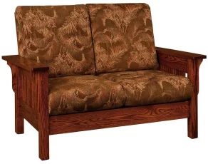 Rushmore Loveseat in Oak
