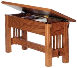 Rushmore Mission Storage Bench