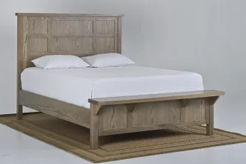 Elegant Oak Bed Frame
