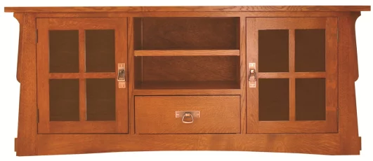 Salcha 1-Drawer Media Stand