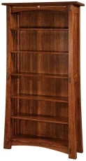 Quartersawn White Oak 72 Inch Bookshelf