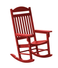 Cardinal Red Santorini Outdoor Rocker