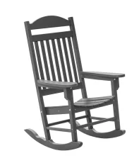 Dark Gray Santorini Outdoor Rocker