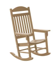Weathered Wood Santorini Outdoor Rocker