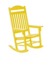 Lemon Yellow Santorini Outdoor Rocker