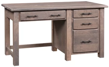 Scottsbluff Small Student Desk With Hand-worn Edges for Farmhouse Look