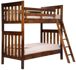Brown Maple Bunk Bed