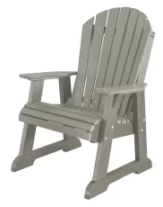Light Gray Sidra Adirondack Dining Chair