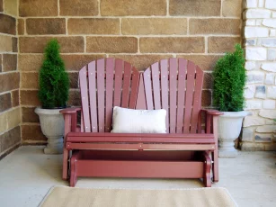 Sidra Outdoor Glider Bench