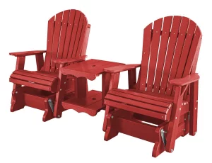 Cardinal Red Sidra Double Gliders