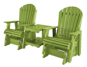 Lime Green Sidra Double Gliders