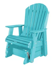 Aruba Blue Sidra Outdoor Glider Chair